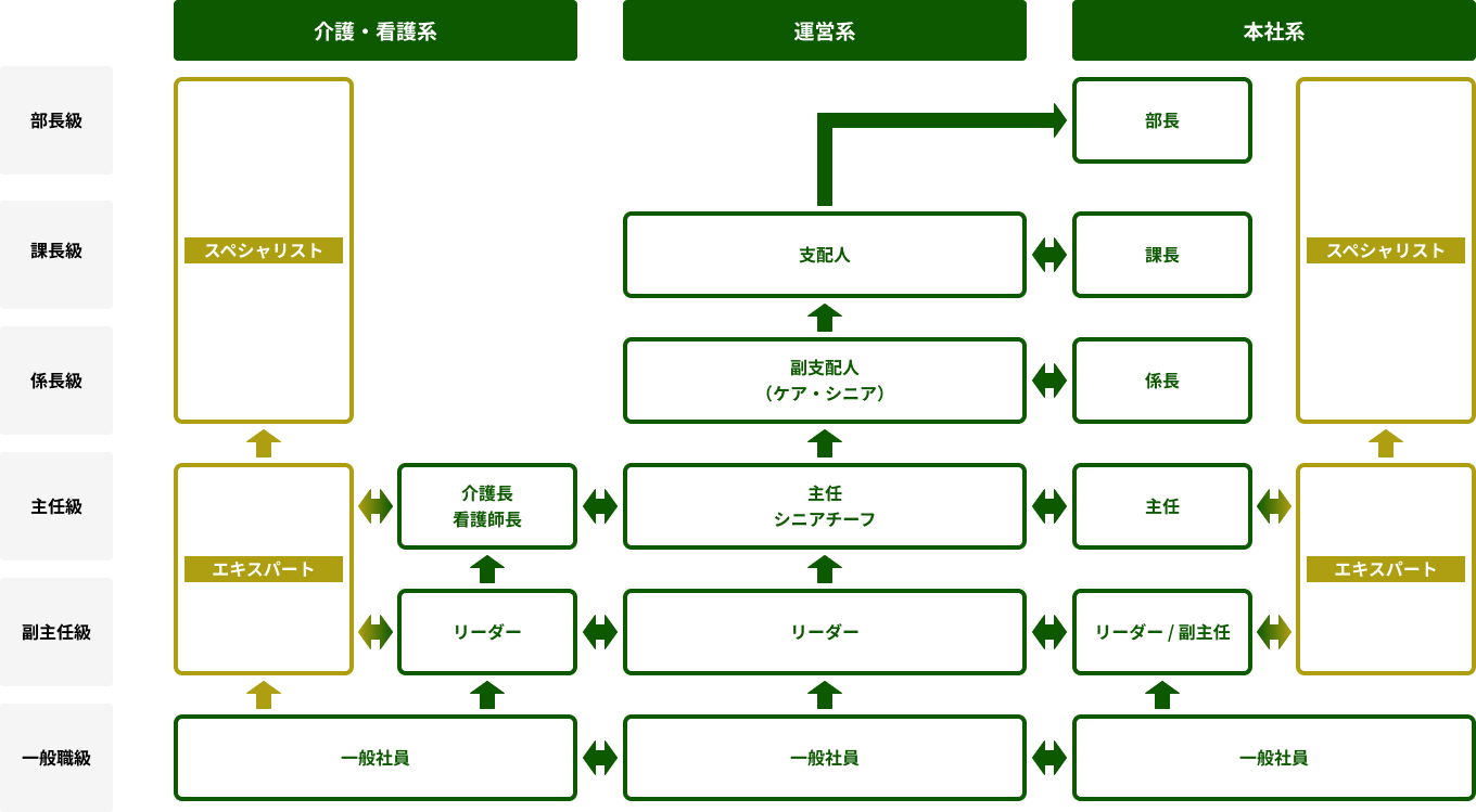 キャリアモデルのイメージ図
