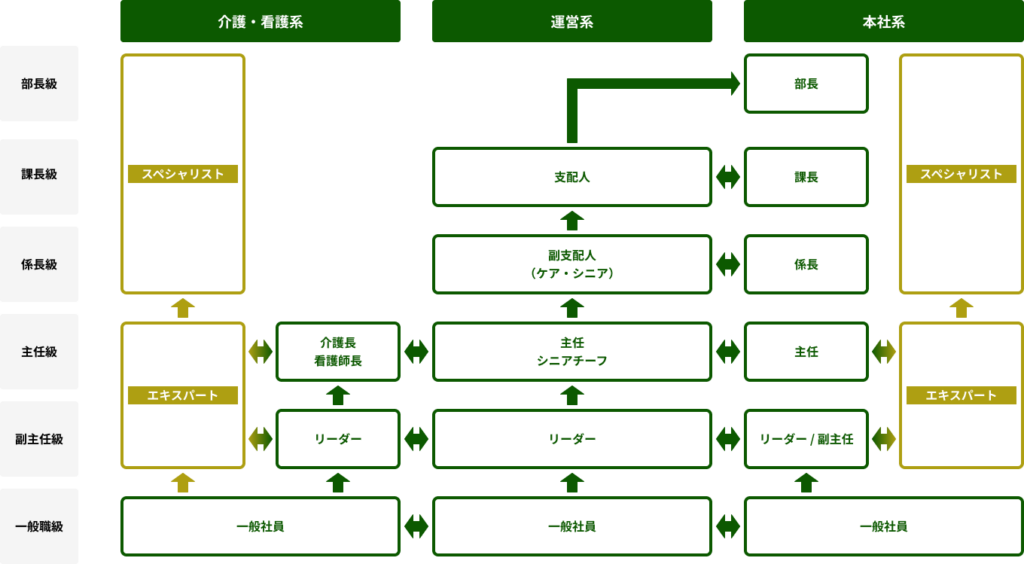 キャリアモデルのイメージ図
